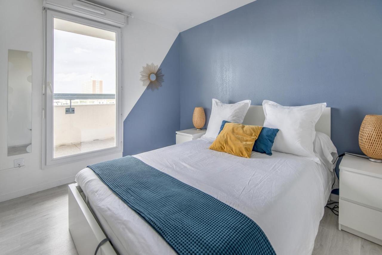 Bel appartement de 2 chambres à 40 min de Paris Courcouronnes Esterno foto